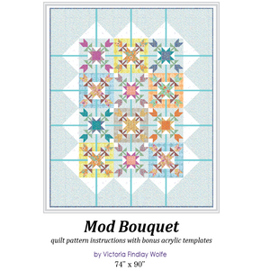 *NEW* Mod Bouquet Quilt: Kit - Meadow brights
