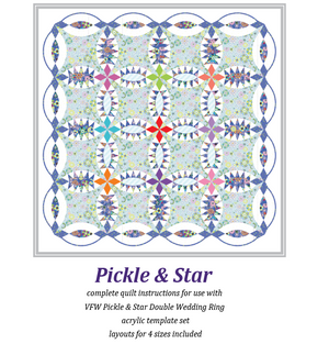 *NEW* Pickle & Star DWR Quilt: Pattern Instructions only