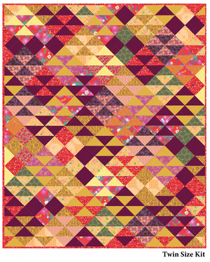 *NEW* Shuffling Quilt Kit - Autumn colors
