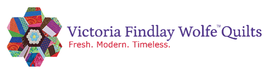 Victoria Findlay Wolfe Quilts logo