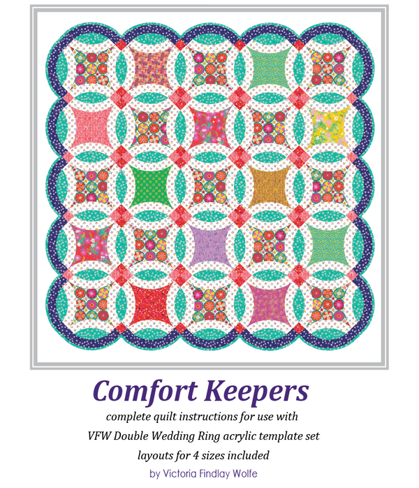 NEW* Comfort Keepers Double Wedding Ring Quilt: Pattern