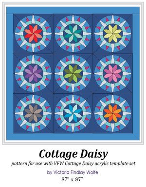 *New* Cottage Daisy Pattern and Template Set
