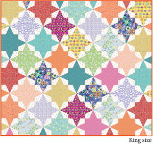*NEW* Night Fancy Victory Block Quilt: Fabric Kit