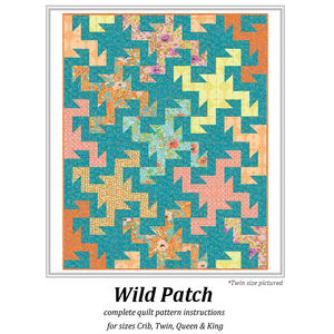 *NEW* Wild Patch Quilt Kit - Halloween light