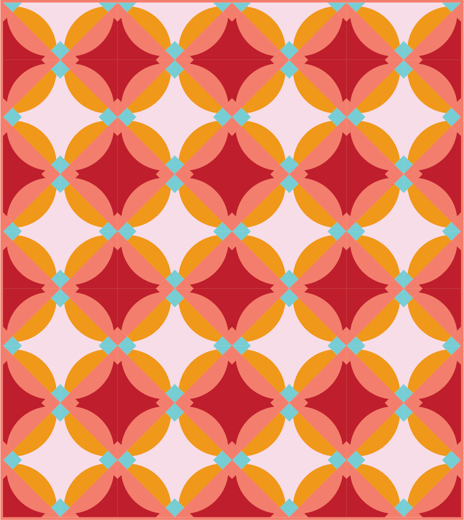*NEW* Boho Doodad Parts Quilt: Fabric Kit