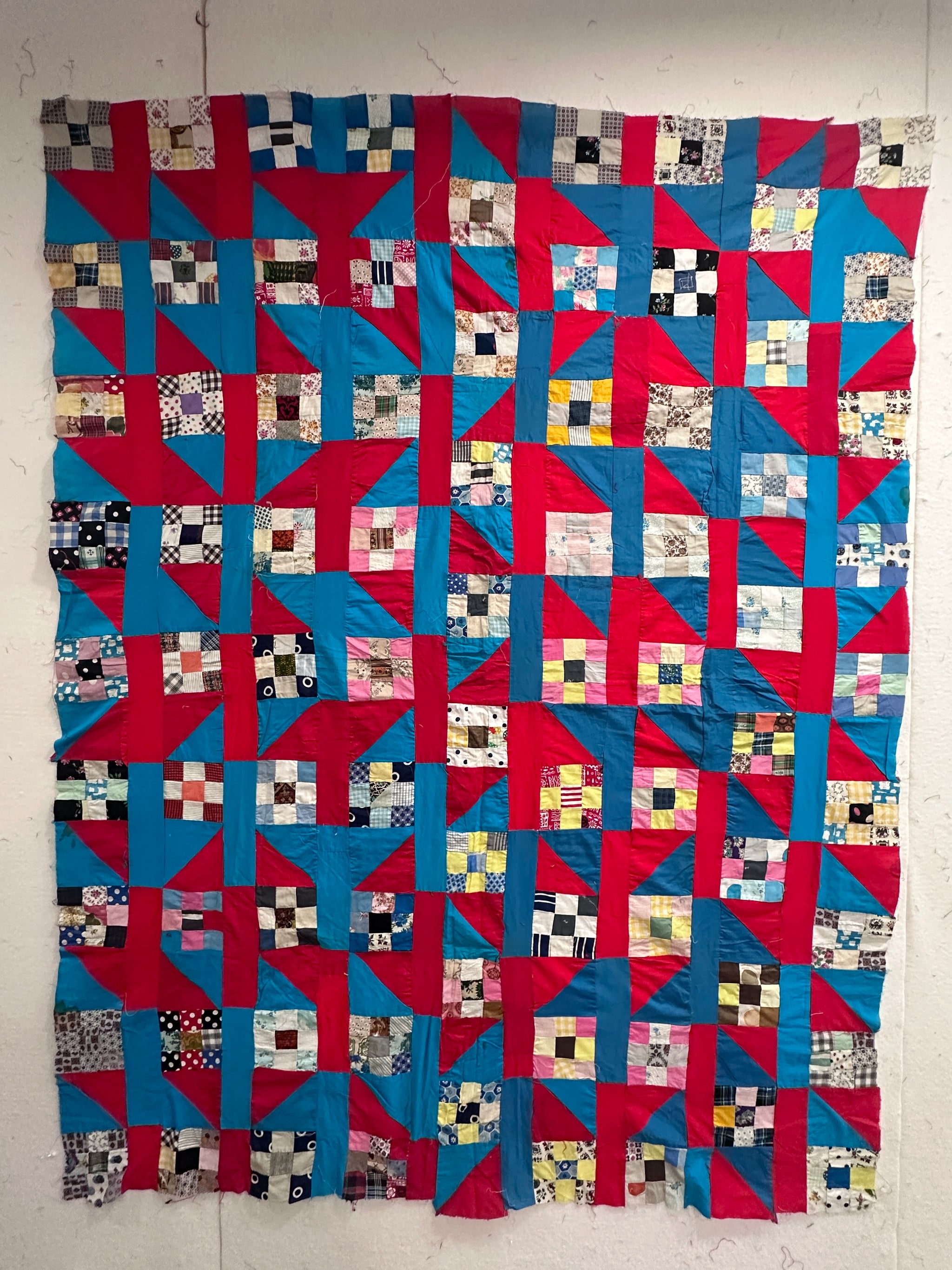 vintage 9patch top