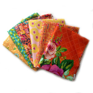 6pc long quarter bundle - orange bloom