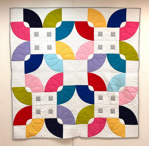 Four Block Florid Bloom Quilt