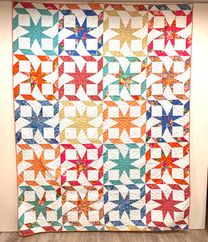 Candy Stripe Star Quilt