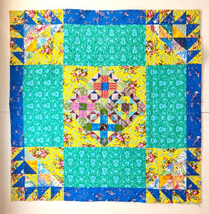 Sis boom Blue & Yellow Quilt