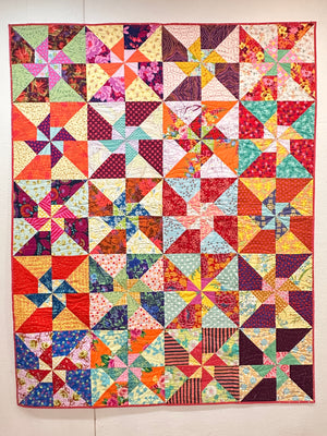 Spinning Scraps Quilt