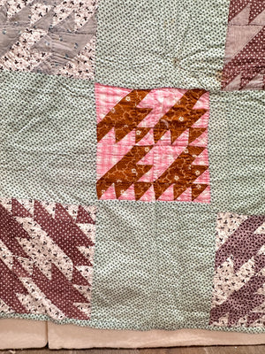 Aqua Vintage quilt