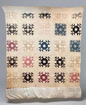 Vintage Crown of Thorns quilt