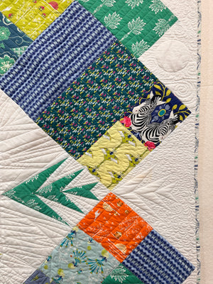 Safari Moon lap quilt