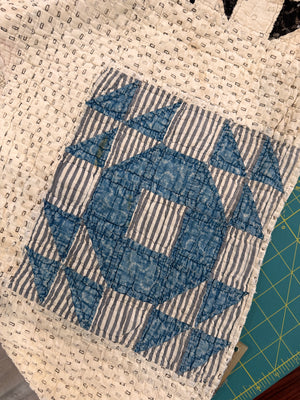 Vintage Crown of Thorns quilt