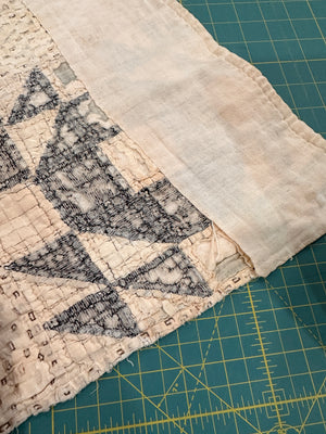 Vintage Crown of Thorns quilt