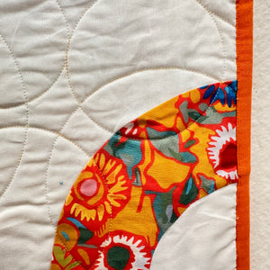 Orange Circles Quilt