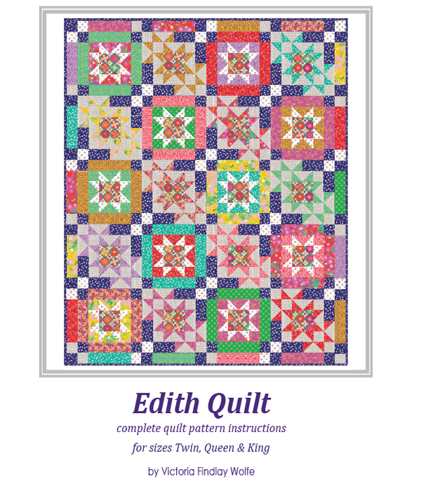 *NEW* Edith Quilt Kit - solids - Victoria Findlay Wolfe Quilts