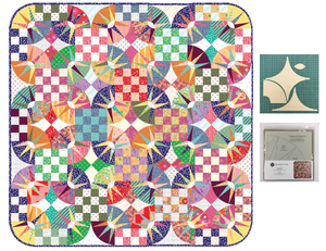 *NEW* Florid Flashes 90" Quilt: Fabric Kit