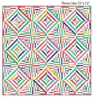 *NEW* Bailey Avenue Quilt Kit - Next Door Garden White Background