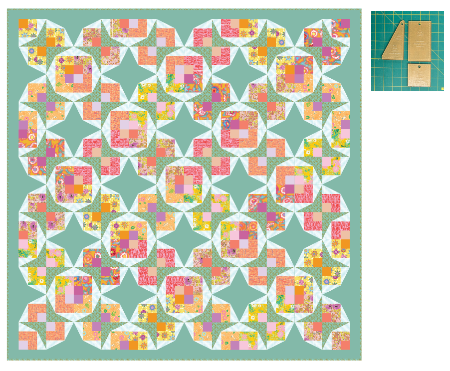 *NEW* Edith Quilt Kit - solids - Victoria Findlay Wolfe Quilts
