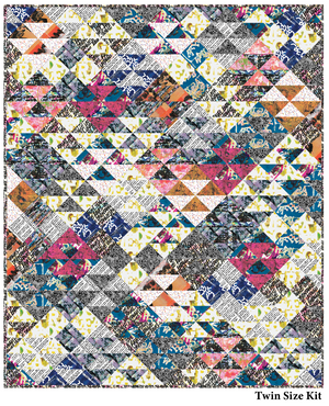 *NEW* Shuffling Quilt Kit - Ravel