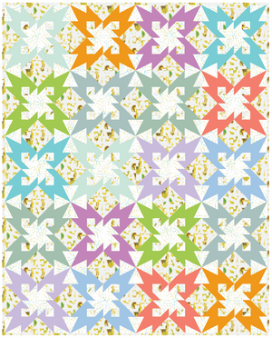 *NEW* Tooth and Nail Quilt Kit - Beach color version