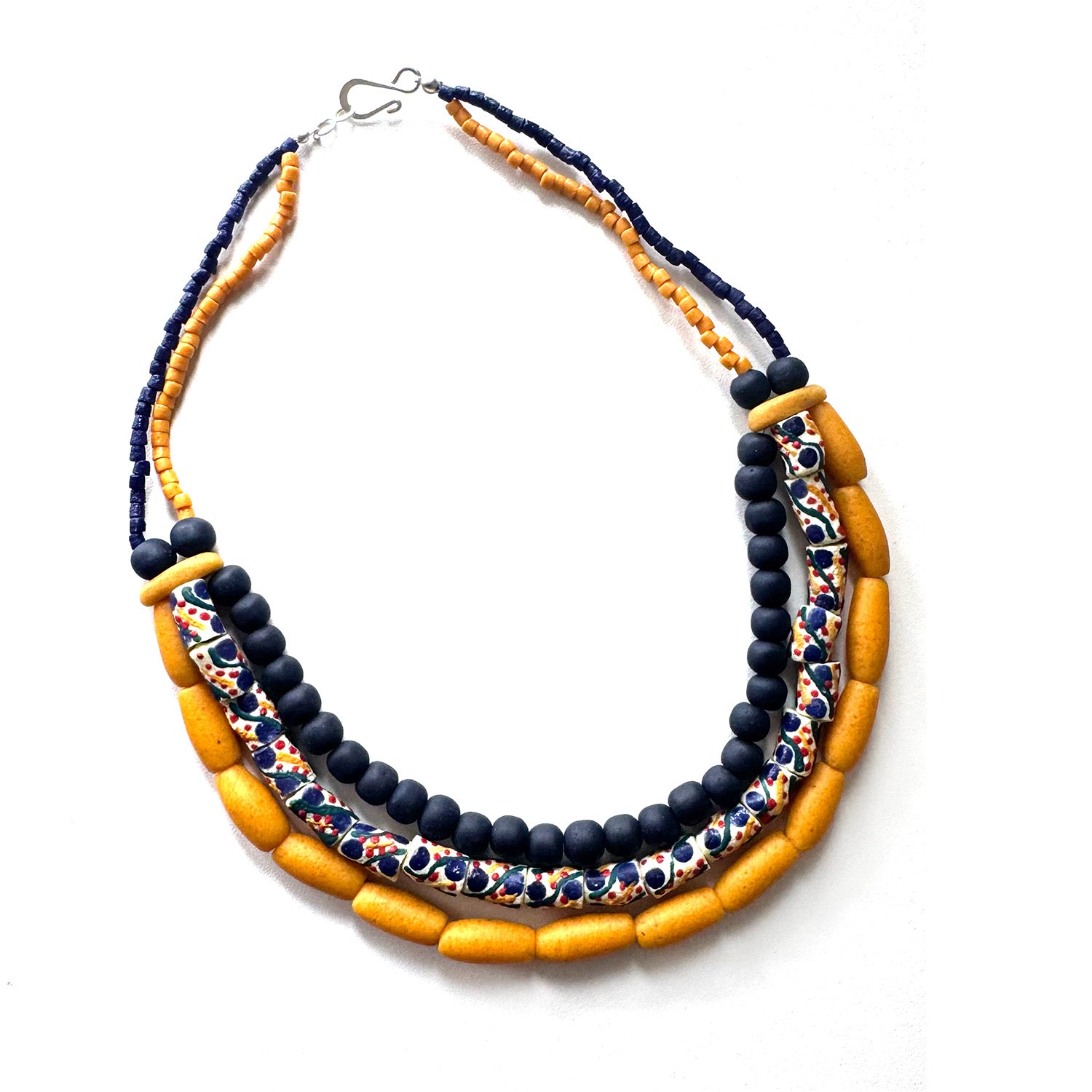 Glass Bead necklace: Ghana