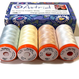 *NEW* 4 Pack Astrid 50wt Aurifil Thread set