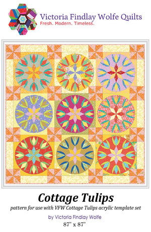 *New* Cottage Tulips Quilt Kit