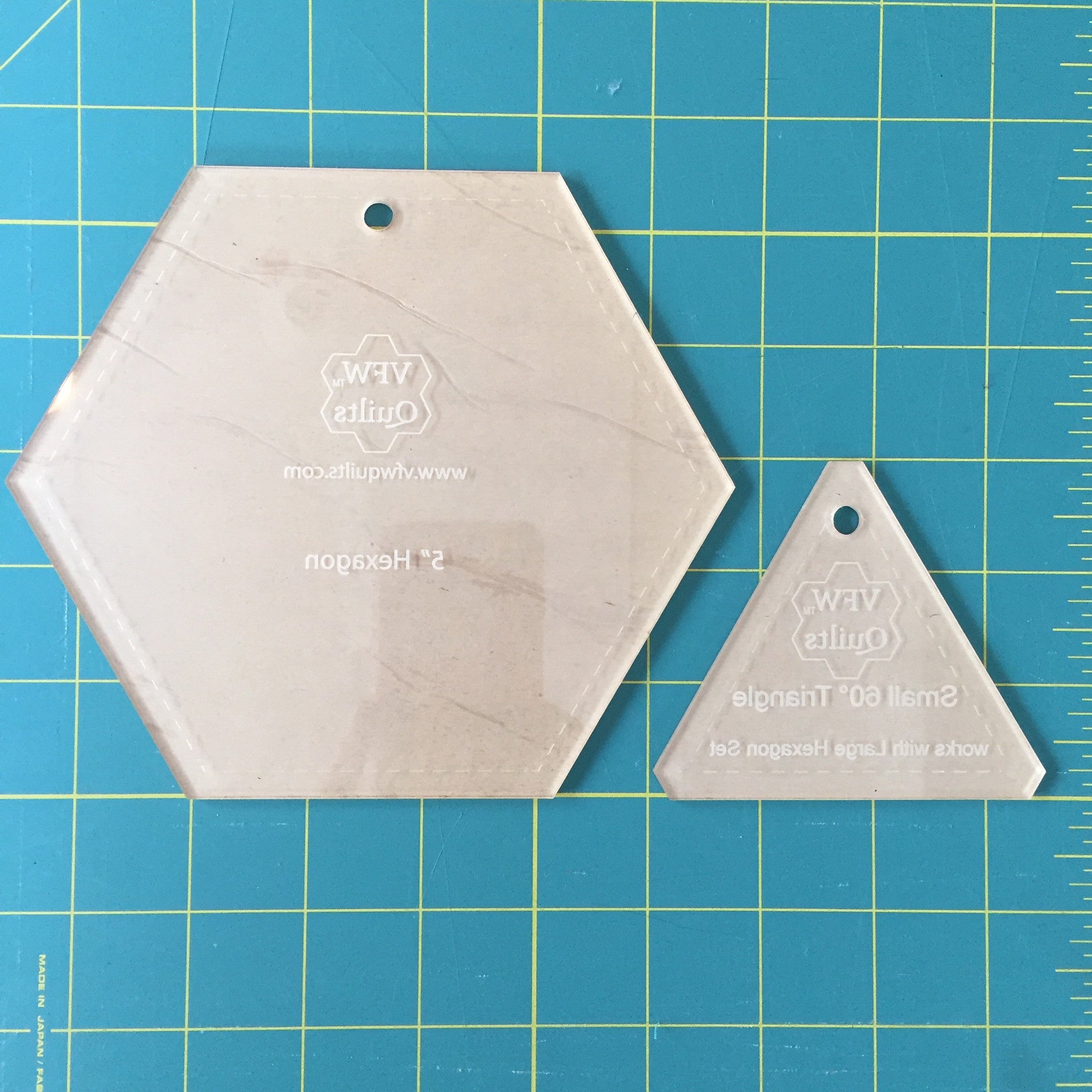 DOUBLE WEDDING RING Template Diagrams - McCalls Quilting