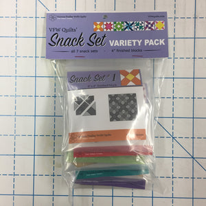 Snack Set Variety Pack- Mini Template Sets