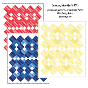 Lemon Juice Variations Twin Quilt Kit