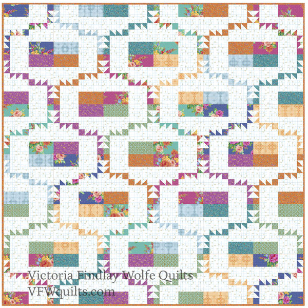 *BestSellers* Scenic Overlook Quilt: *Pattern - Victoria Findlay Wolfe ...