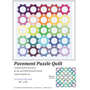 Pavement Puzzle Pattern and Template