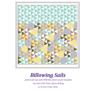 *NEW* Billowing Sails Pattern and Hex Swirl Template