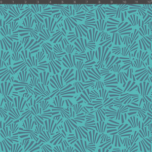 *NEW* Night Fancy Fabric - Big Sliver Teal