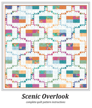 *NEW* Scenic Overlook Quilt Kit: Blues & Greens