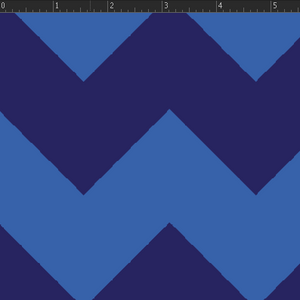 Chevron Stripe - Blue Fabric VF203-BL3