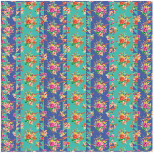Floral River Quilt Pattern