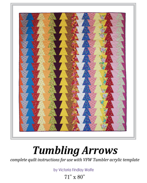 Tumbling Arrows Pattern & Template