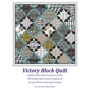 *NEW* Night Fancy Victory Block Quilt: Fabric Kit