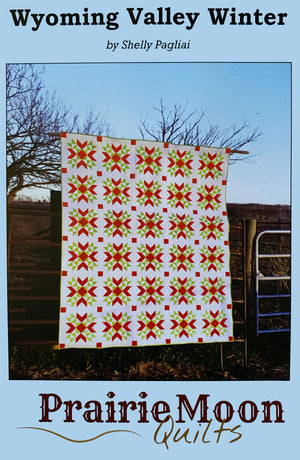 Wyoming Valley Winter Quilt: Red & Green Kit